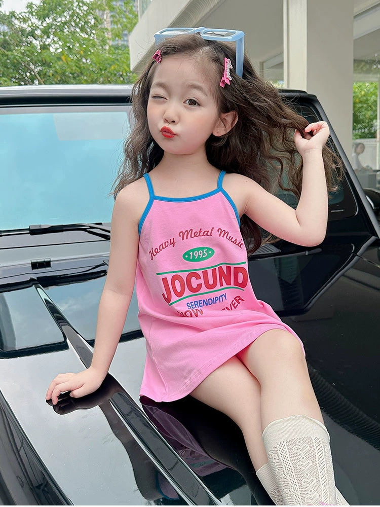 Western Style Fashion Children Baby Girl Dress